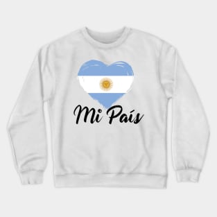 Mi País Crewneck Sweatshirt